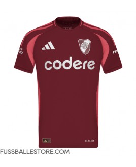 Günstige River Plate Auswärtstrikot 2024-25 Kurzarm
